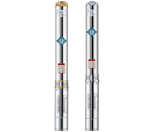 5SDM22 5' Large Capacity Copper Core Motor Stainless Steel Shaft Borehole Submersible Pump