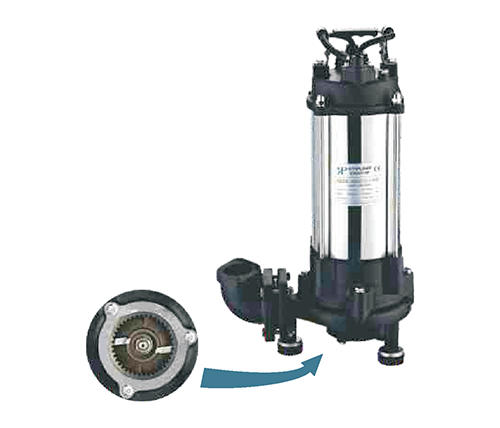 WJ Series 220V 1.5-2.5KW Non-clog Grinder Sewage Pump for Municipal Projects