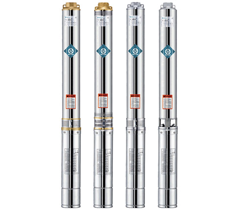 4SDM16 4' High-lift Large Flow Multi-stage Suspension Anti-sand Impeller Borehole Submersible Pump for Mine Rescue