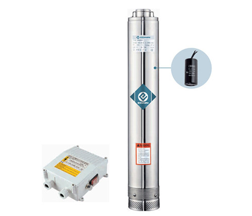 4SN2 4' Multiple Impeller Cast Iron Rust Proof Pump Head Vortex Borehole Submersible Pump for Domestic Use