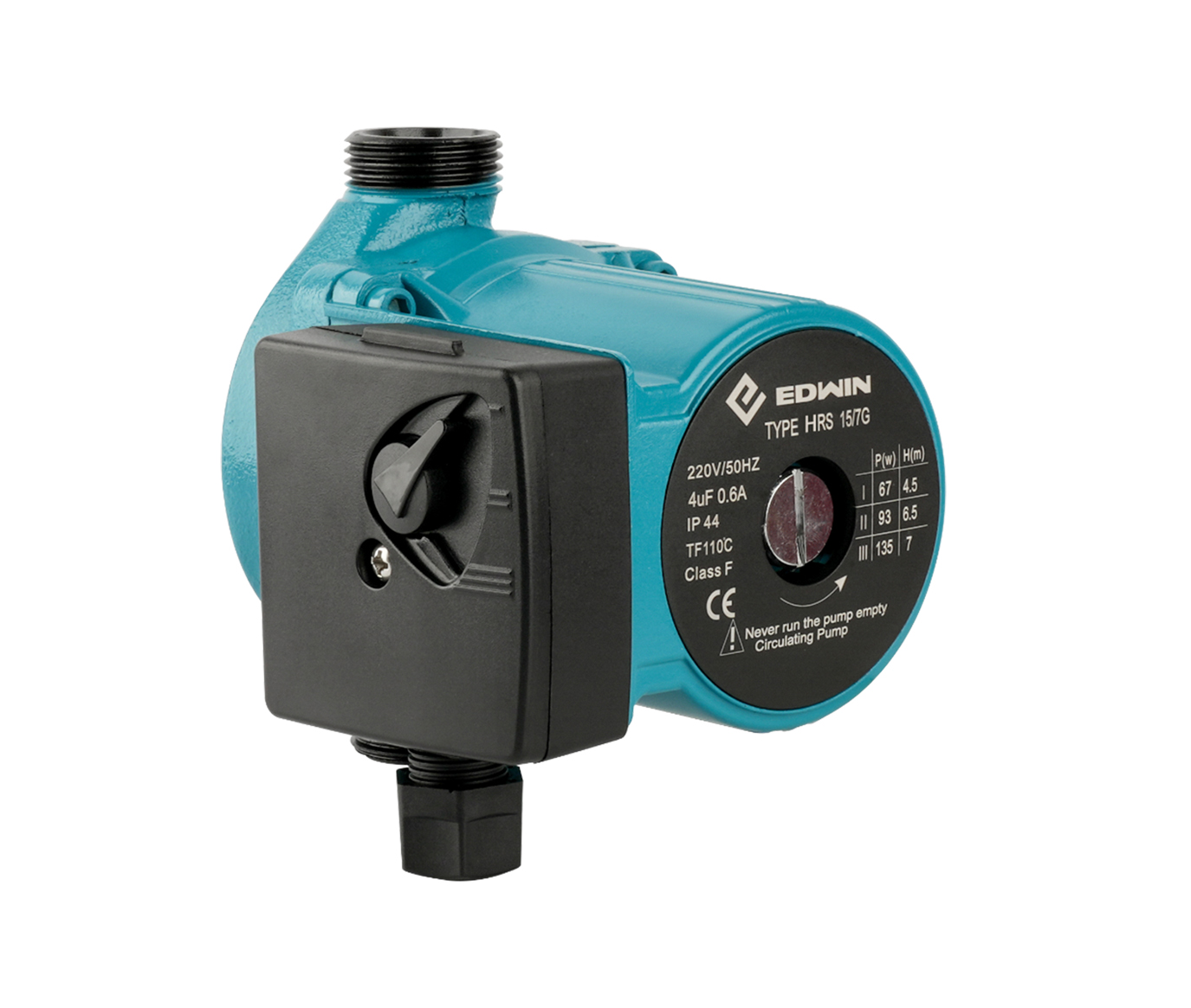 HRS15/7-130 Compact Hot And Cold Water Circulation Pump for Bathroom