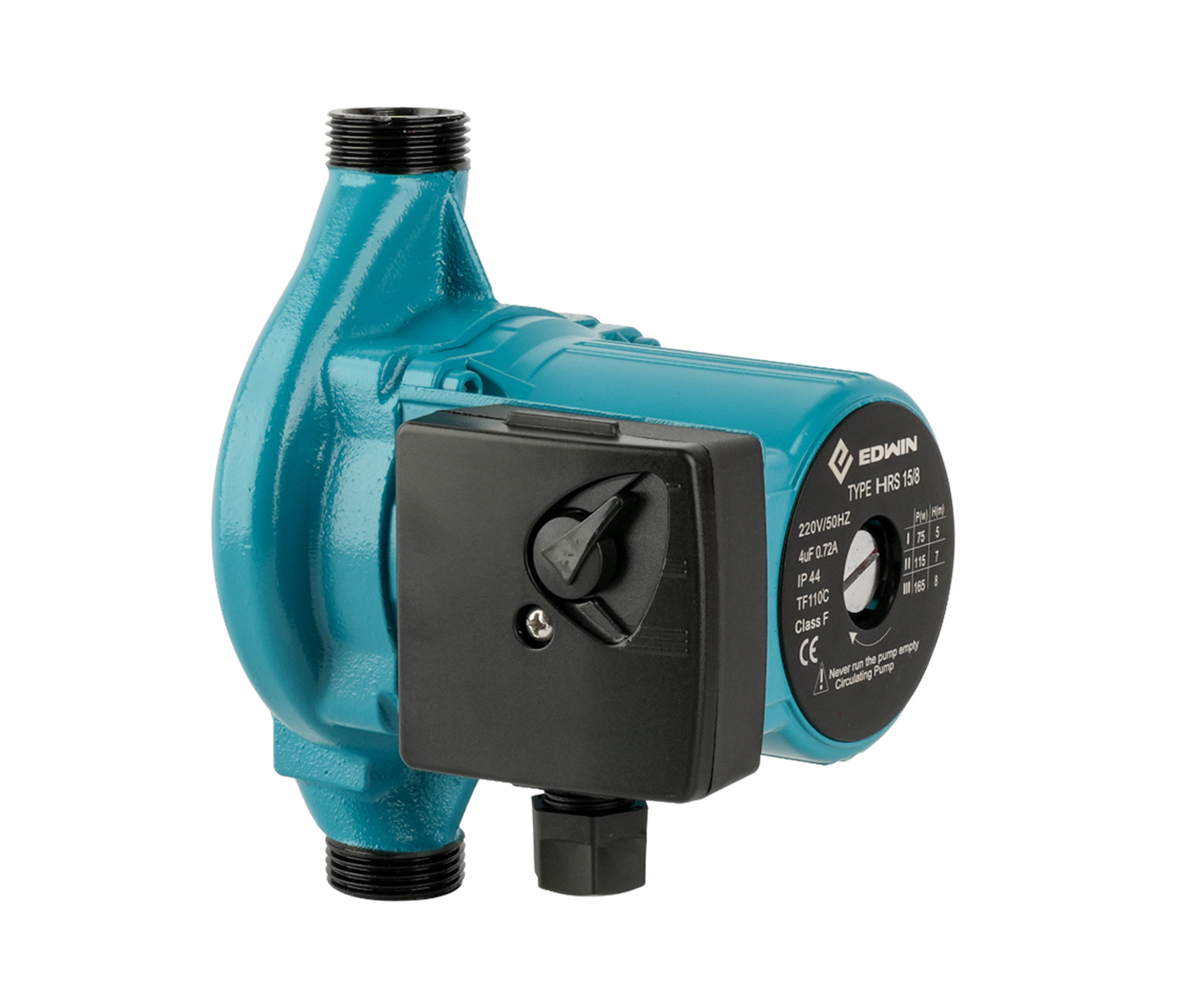HRS15/8-180 Cast Iron Pump Body Hot And Cold Water Mechanical Circulation Pump for Heating System