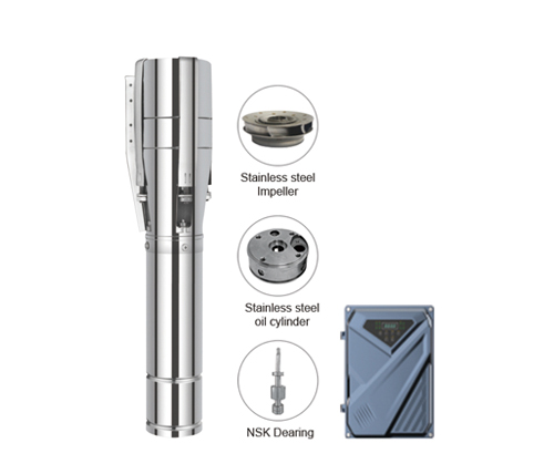 Wholesale 4/6ADSC AC/DC Solar Submersible Pump With SS Impeller ...
